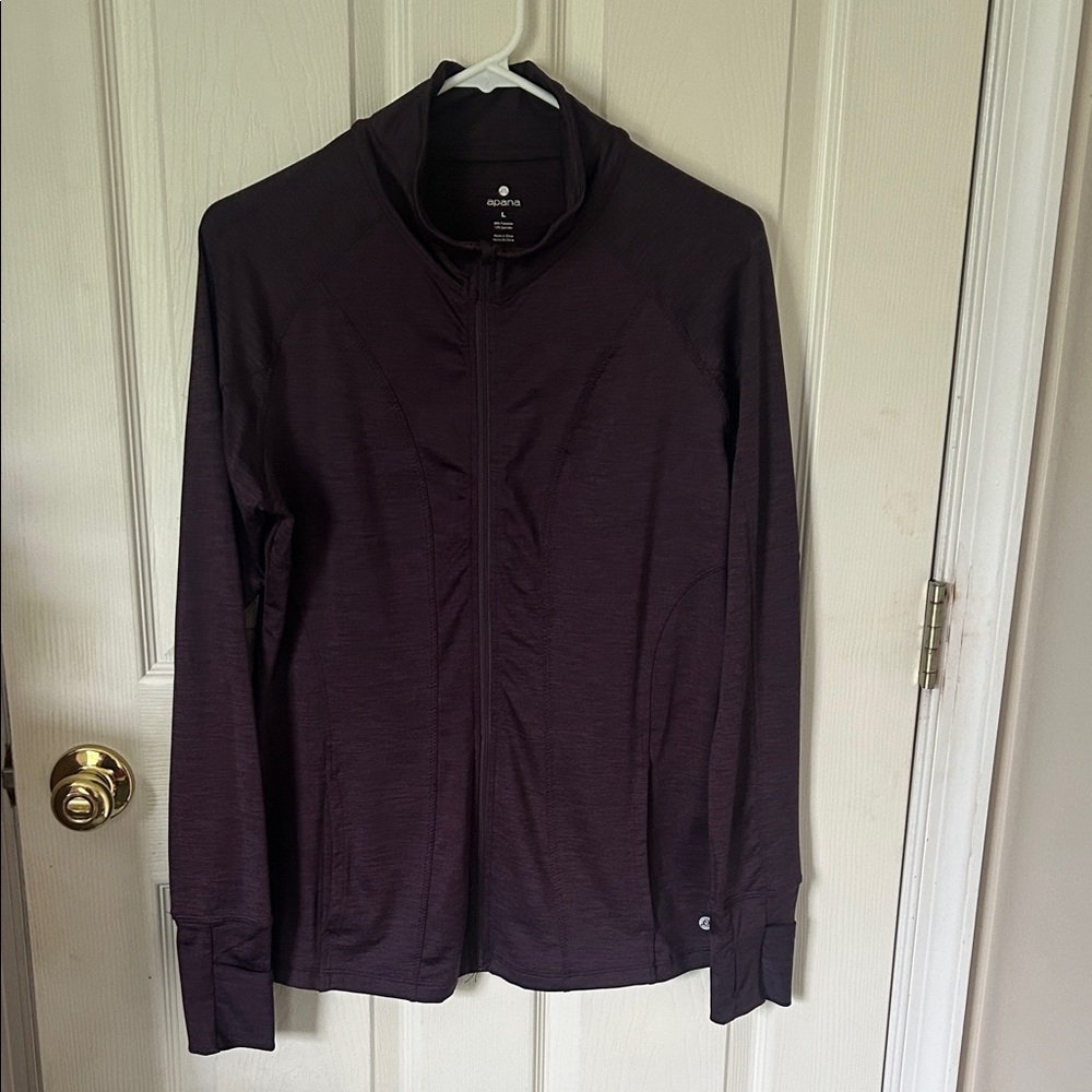 Purple lightweight jacket